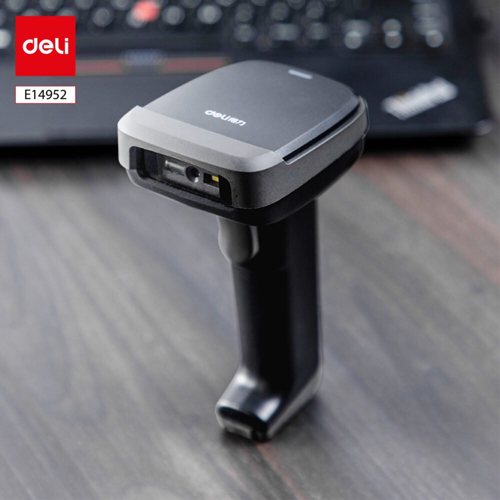 ديلي قارئ باركود سلكي 1D&2D - أسود E14952